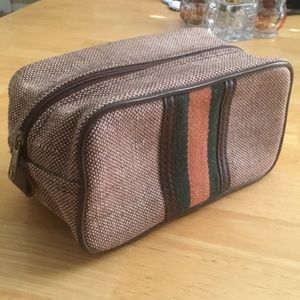 Make up toiletry bag vintage